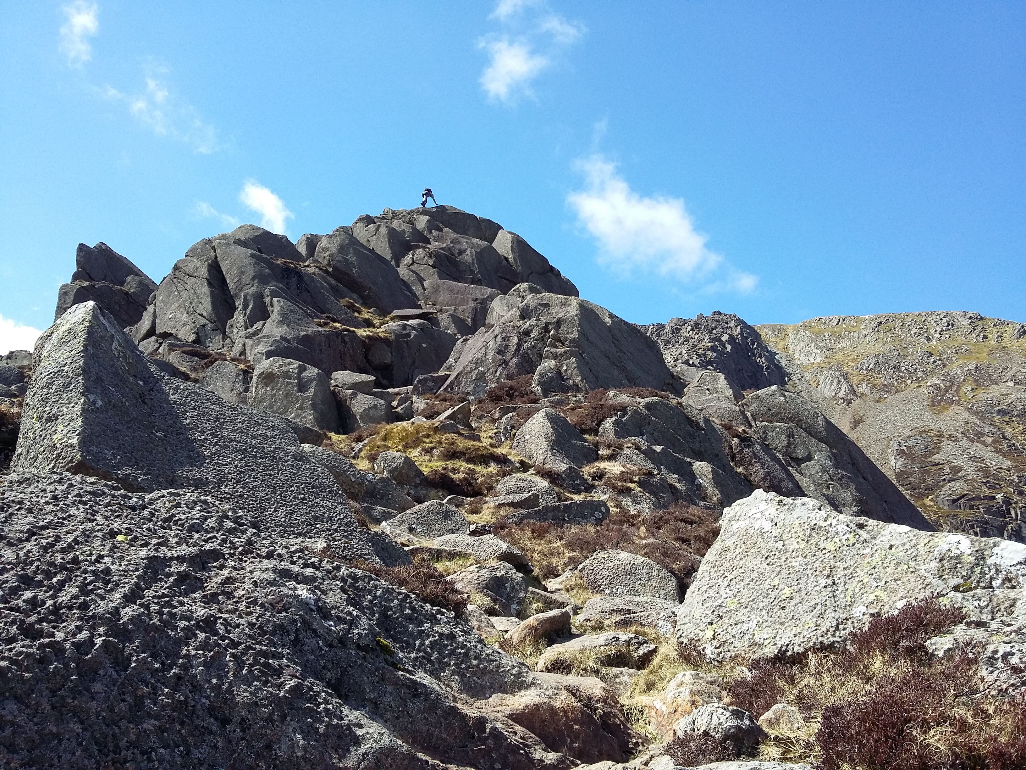 Mountain skills training at Plas-y-Brenin